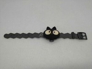  please tea kla kun wristwatch ... not cat manga goods rare retro black cat lovely (21_9922_20)