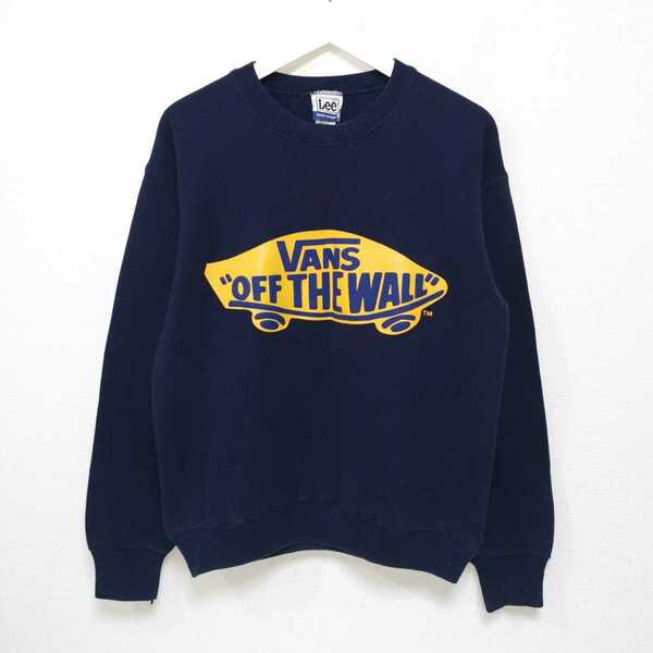 即決 M 80s VANS バンズ スウェット トレーナー Lee VINTAGE TM USA製