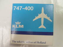 ◆シャバク KLMオランダ航空 ボーイング 747-400 1/600 未使用品◆_画像1