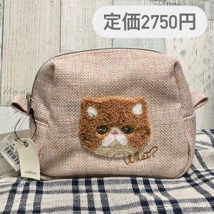 新品未使用 Confiture ヘミングス ポーチ ネコ