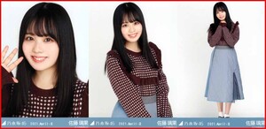 乃木坂46 佐藤璃果 キルティング 2021年4月ランダム生写真 3種コンプ 3枚 3枚コンプ
