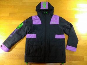 adidas(アディダス) 22グラフィック パデッドジャケット / GRAPHIC PADDED JACKET 中綿 ダウンジャケット SIZE:L 黒 送料1000円～