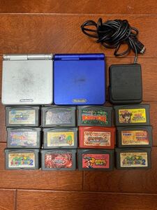 ゲームボーイアドバンスSPとソフト