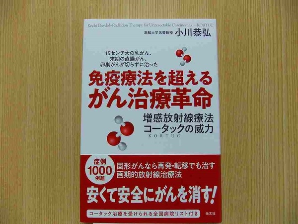 免疫療法を超えるがん治療革命　１５センチ大の乳がん、末期の直腸がん、卵巣がんが切らずに治った