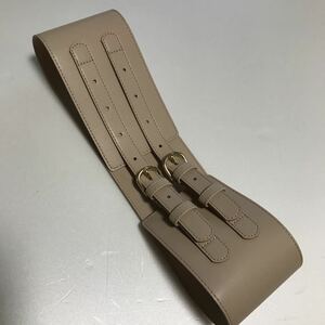  new goods unused belt beige 