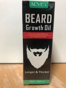 育毛剤 ALIVER BEARD growth oil 箱付き