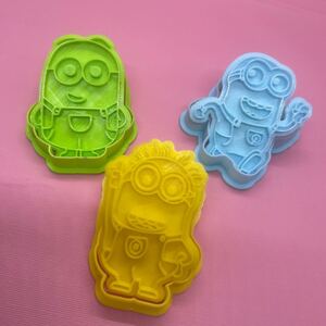 ミニオン3Dクッキー型 3個セット