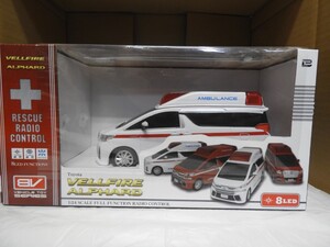 ラジコン TOYOTA アルファード 救急車