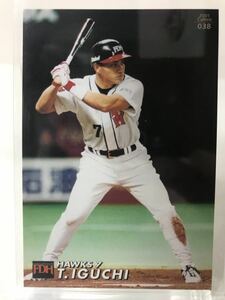 井口忠仁　038 カルビー　プロ野球チップス　2001 福岡ダイエーホークス