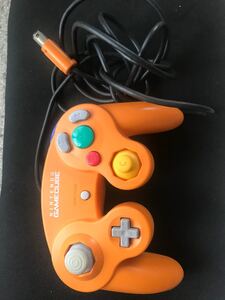 【純正】任天堂ゲームキューブコントローラー オレンジ ゲームキューブコントローラー