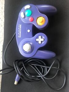 【純正】任天堂 ゲームキューブコントローラー バイオレット