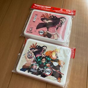 鬼滅の刃 折りたたみ式ランチボックス 2個