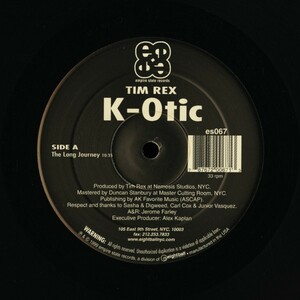 試聴 Time Rex - K-Otic [12inch] Empire State Records US 1999 Progressive Trance