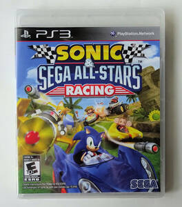 新品 ★ ソニック＆セガオールスターズ レーシング SONIC & SEGA ALL-STARS RACING PS3 北米版 ★ プレイステーション 3