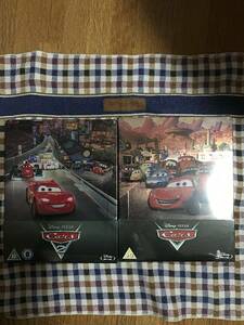 ★新品未開封★スチールブック★　カーズ　★　カーズ2　★ピクサーの力作、2セット★cars、cars2