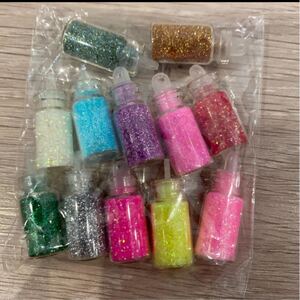 ジェルネイル セルフネイル ラメ12色セット