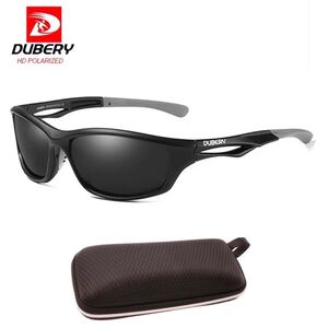 DUBERY サングラス 偏光グラス UV400 軽量 車 釣り アウトドア スポーツサングラス 超軽量