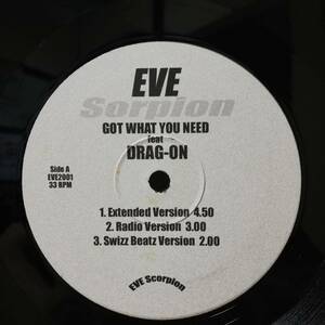 【12''】Eve Feat Drag-On Got What You Need - EVE2001 - *14