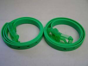  water-proof! sport belt! Raver made!2 pcs set ( green )