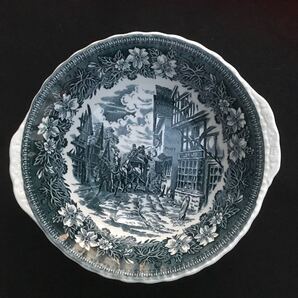 ロイヤルチューダー サラダボウル お皿 深皿 Royal Tudor ware Coaching Taverns 1828
