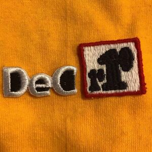 ワッペン 刺繍ワッペン 2枚セット DeC rr RR アメカジ アメリカ