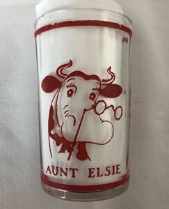 AUNT ELSIE・エルシー叔母さんのグラス