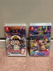 【Switch・新品】マリオカート8 と桃太郎電鉄 シュリンク付き 2本セット