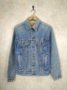 70s-80s リーバイス 70505 デニムジャケット●メンズMサイズ程度(36)/USA製/トラッカー/Levi's/ビンテージ