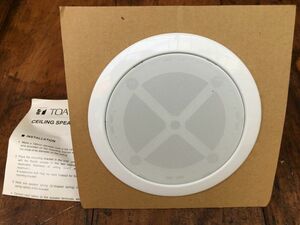 [ unused ]TOA* ceiling . included speaker /PC-1800 series *Φ150.[T487]