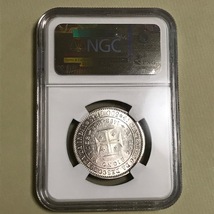 ★1898 ポルトガル 500レイス銀貨 インド航路発見400周年 NGC MS62_画像3