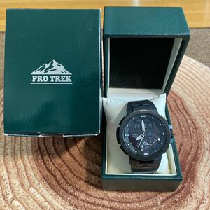 CASIO カシオ PROTREK プロトレック　PRW-7000 登山　電波ソーラー メンズ腕時計 アウトドア