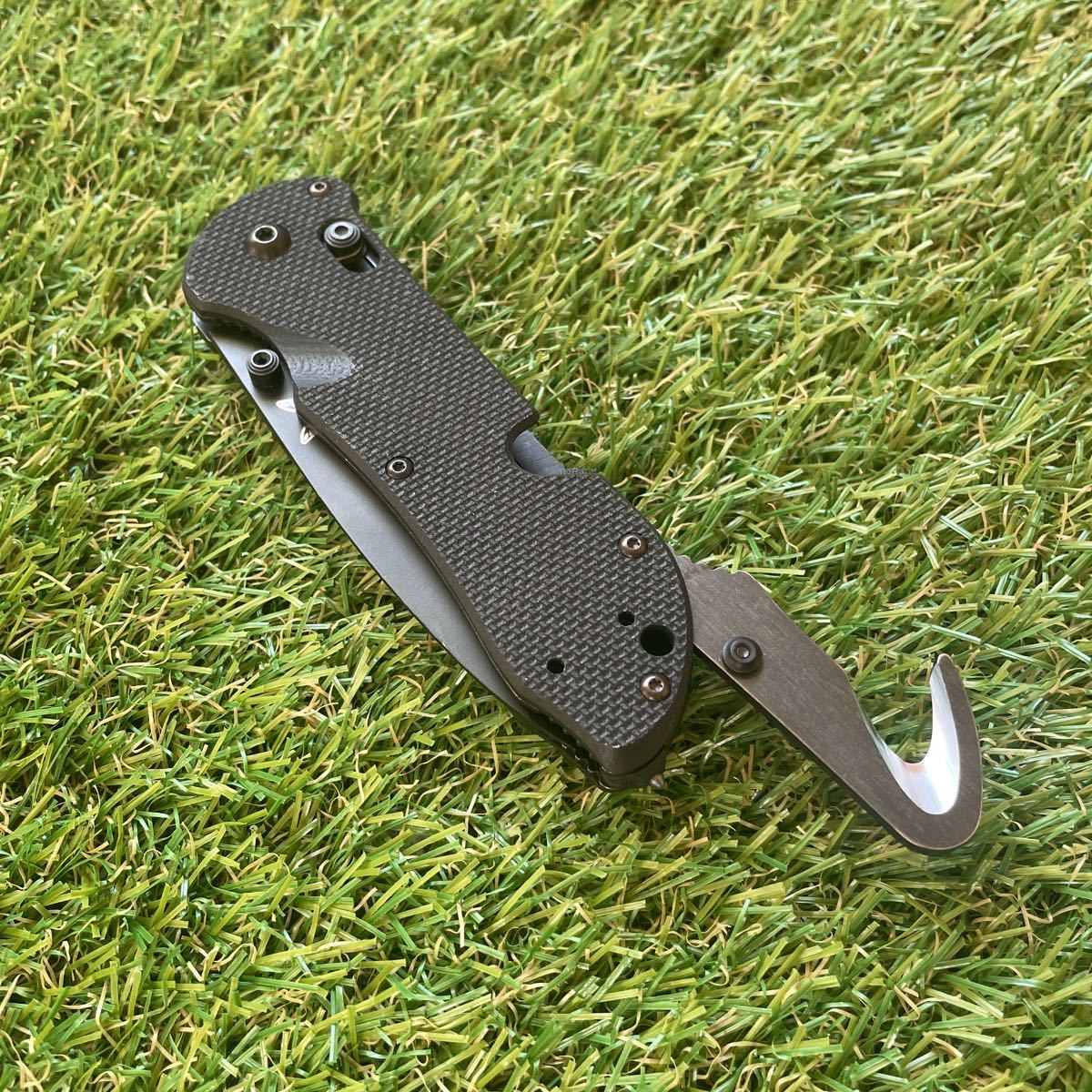 ベンチメイド 916SBK レスキューナイフ Triage ブラントティップ 個人