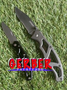 GERBER #006 Paraframe 2本 ガーバー パラフレーム フォールディングナイフ 折りたたみナイフ