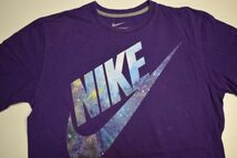 ☆US古着 NIKE ナイキ プリント Tシャツ 紫パープル【L】コットン　　　　　◆3159◆_画像7