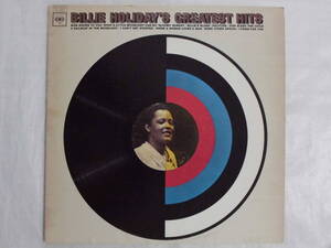 良盤屋 J-1949◆ＬP◆US盤　Jazz Vocal　 ビリー・ホリデー Billie Holiday's Greatest Hits ＞1967　送料480