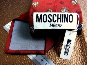 NR2313! superior article! Moschino [ Logo & Heart *peiz Lee ] necktie 