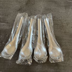 ツバメカトラリー 4本セット レンゲ 新品未使用 made in tsubame
