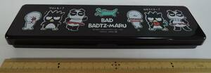 *08D# Bad Badtz Maru styrene resin pen case / writing brush box #1995