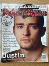 洋雑誌　RollingStone 938/939号 2003年12/25-1/8 ジャスティン・ティンバーレイク スティーブ・ジョブズ ジョニー・デップ 送料無料_画像1