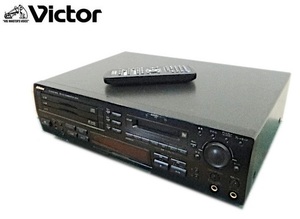 ビクター　MD-CD コンビネーションデッキ XU-D400MKⅡ　リモコン付き / 3CDチェンジャー　MDデッキ　CDプレーヤー