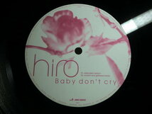 LP 12inch レコード【同封有】【AVEX ドラマ主題歌】HIRO (島袋寛子) / BABY DON'T CRY、SUNLIGHT (COLDFEET、SPEED)スピード_画像7