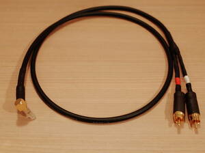 ★ MOGAMI 2549 RCA-L型ステレオミニプラグ3.5mm 変換ケーブル 4m Yケーブル 金メッキ NYS352AG OYAIDE P-3.5GL ブランド-長さ変更可能★