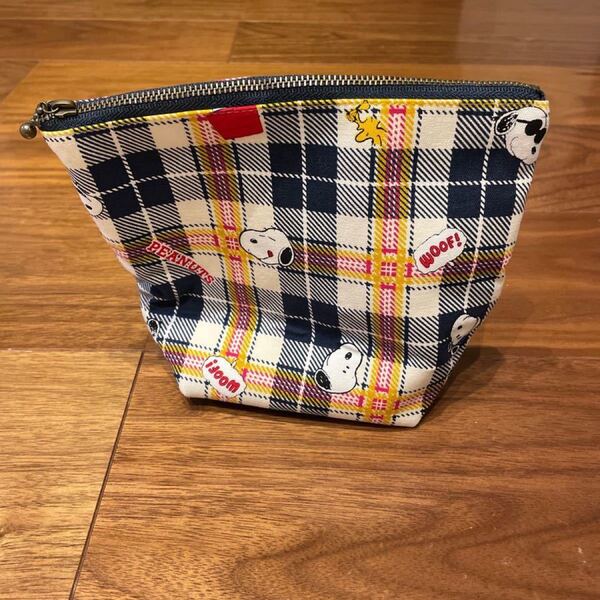 ハンドメイド ミニポーチ SNOOPY