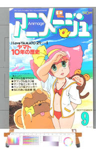 [Vintage]1982 Animege Minky Momo Color Cover&Episod IDEON Advertising Mahou no Princess Minky Momo &ite on пластиковая модель реклама [tag8808]