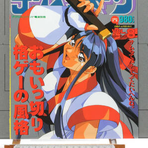 [Delivery Free]1994 SAMURAI SPIRITS NACORURU GamechargelVol.8 Cover Only ゲームチャージ 8侍スピリッツ ナコルル 表紙のみ[tag8808]