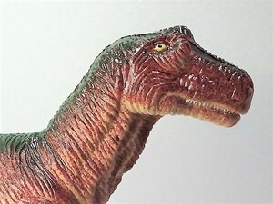 ビッグサイズ アロサウルス Allosaurus ブラウン×グリーン系 恐竜 フィギュア 大きい人形 置物 ディスプレイ