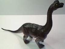 再値下 ビッグサイズ 1998 Brachiosaurus ブラキオサウルス グレー×ブラウン系 怪獣 おもちゃ ディスプレイ_画像2