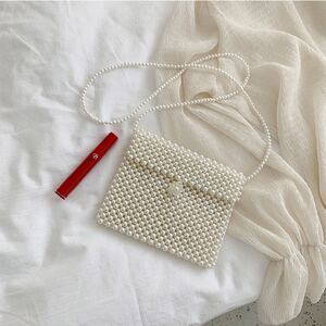 新品 パール ミニショルダーバッグ 結婚式 二次会 韓国 ハンドバッグ かわいい パーティーバッグ クラッチバッグ パーティー