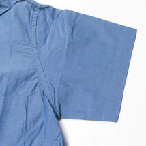 新品 SLOWBE スローブ S/S SLEEP SHIRTS スリーピングシャツ TS-16S-1003 2 ブルー 半袖 プルオーバー ベースボールシャツ パジャマ g3056_画像7