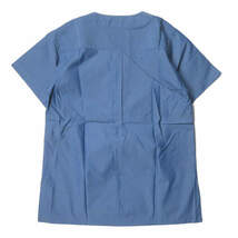 新品 SLOWBE スローブ S/S SLEEP SHIRTS スリーピングシャツ TS-16S-1003 2 ブルー 半袖 プルオーバー ベースボールシャツ パジャマ g3056_画像2
